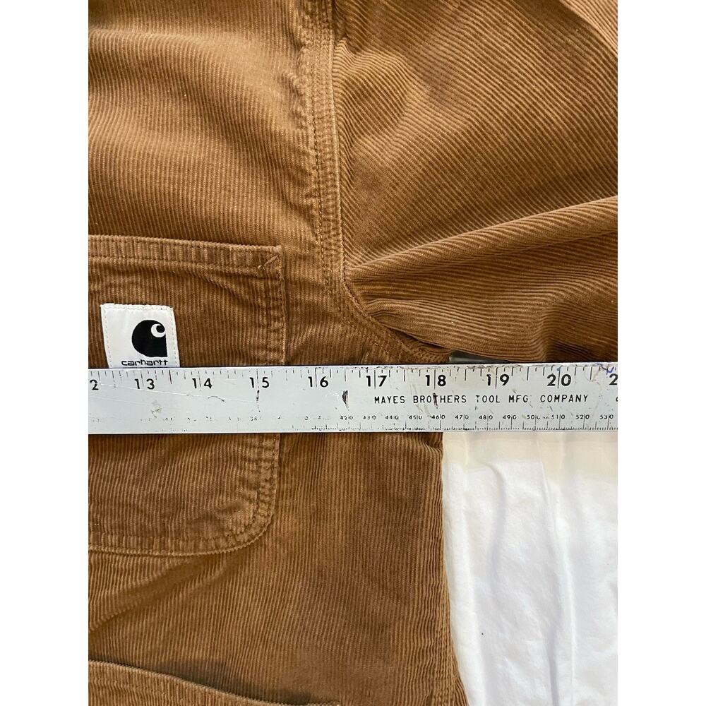 Carhartt WIP Womens Michigan Hamilton Chore Jacket Medium Brown Corduroy - Picture 13 of 15